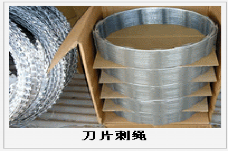 刀片刺繩護欄網